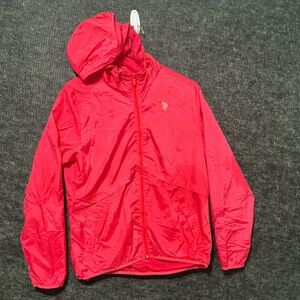 U.S. Polo Assn. Red Mesh Jacket